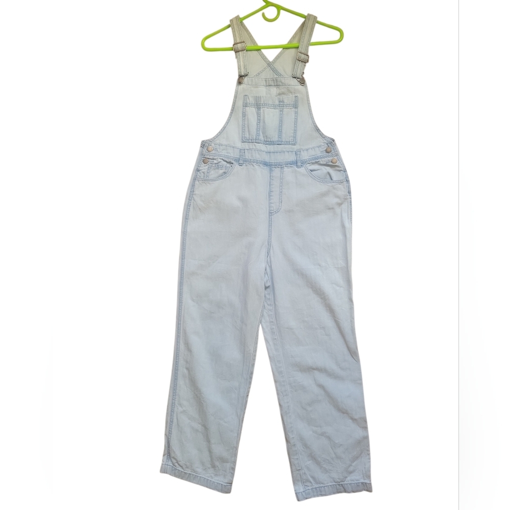 Universal Thread Light Blue Denim Women's Overalls - Picture 2 of 10